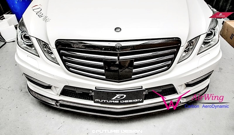 Mercedes-Benz W212 E63 Pre Facelift- BRABUS carbon front lip 02